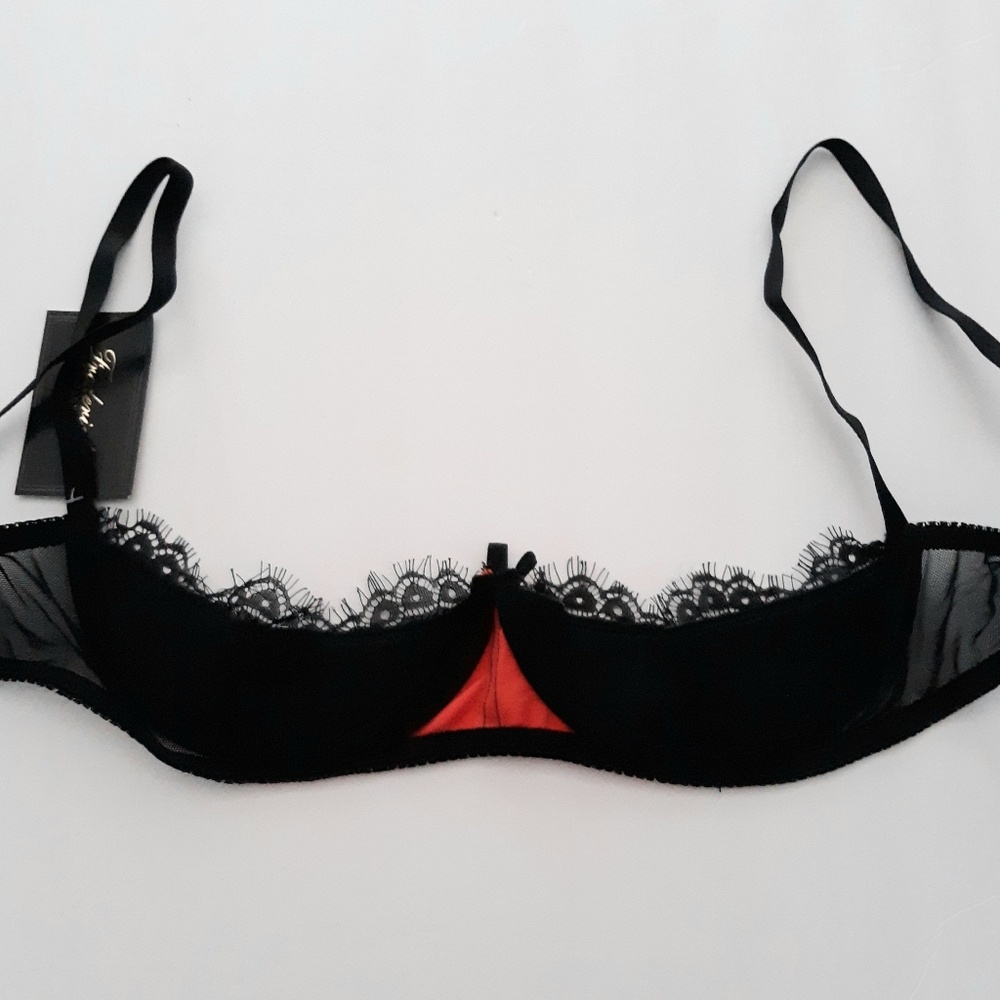 Frederick's of Hollywood Open Cup Bra - Picture 5 of 6